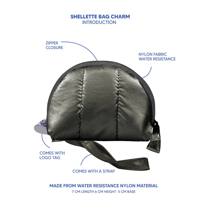 Shellette Bag Charm - Champagne