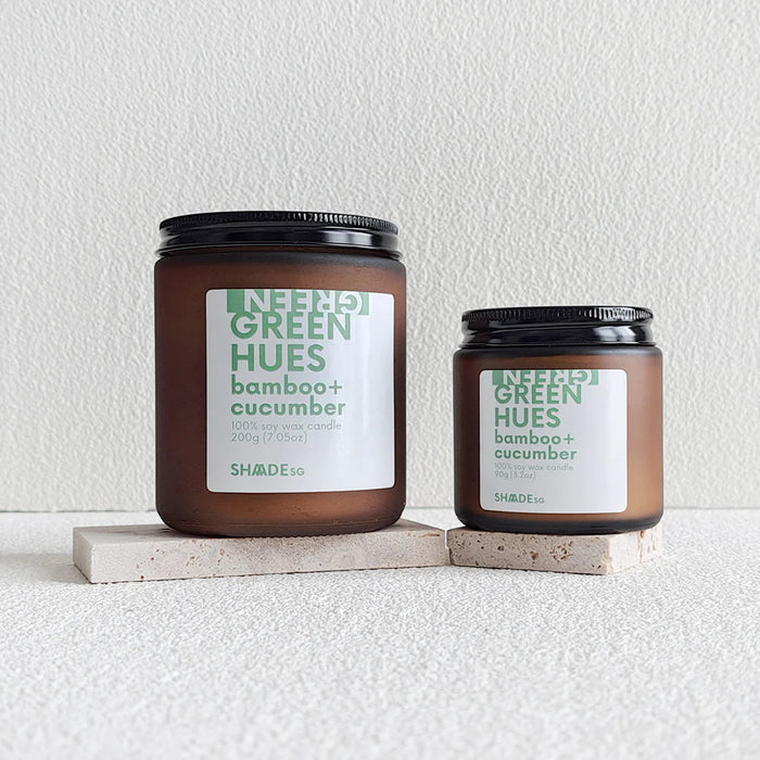 Regular Candle Green Hues