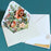 Greeting Card - Pop Up Flowers (Beige Envelope)
