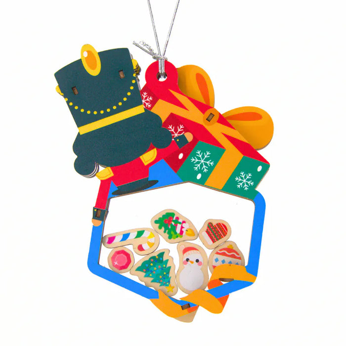 Christmas Shaker Ornament - Nutcracker