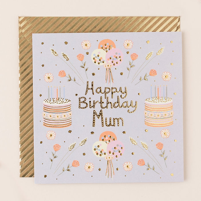 Greeting Card - Reflections Birthday Mum