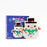 Christmas Pixel Art Magnet - Snowman