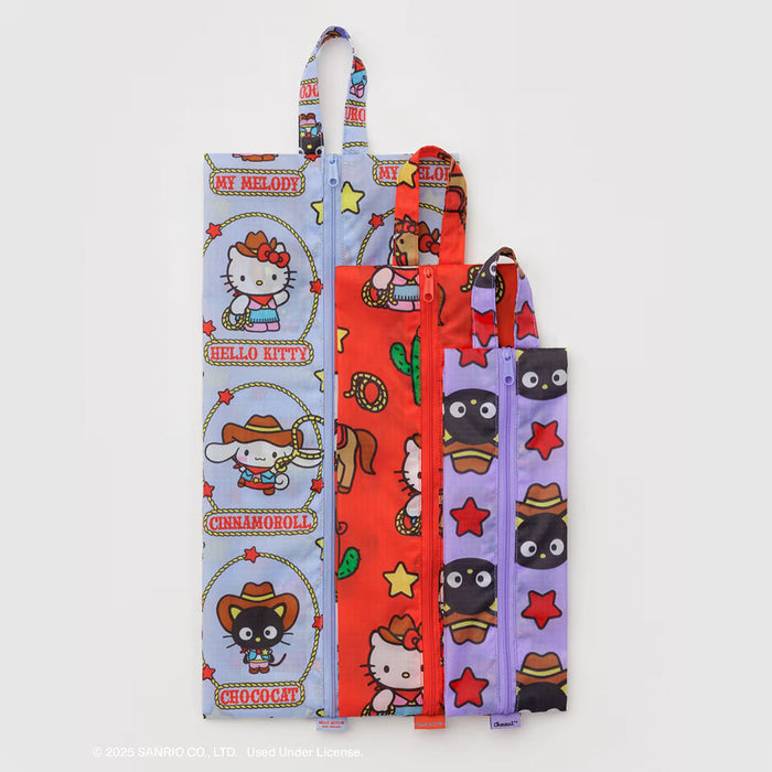 Baggu 3D Zip Set - Hello Kitty and Friends Western