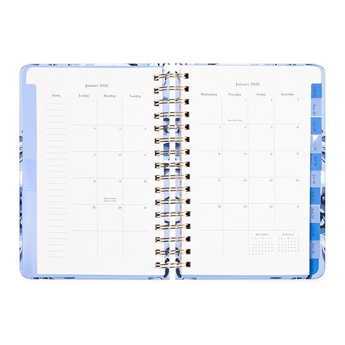 Kate Spade Spiral Planner Medium - 12 Month Floral Toile