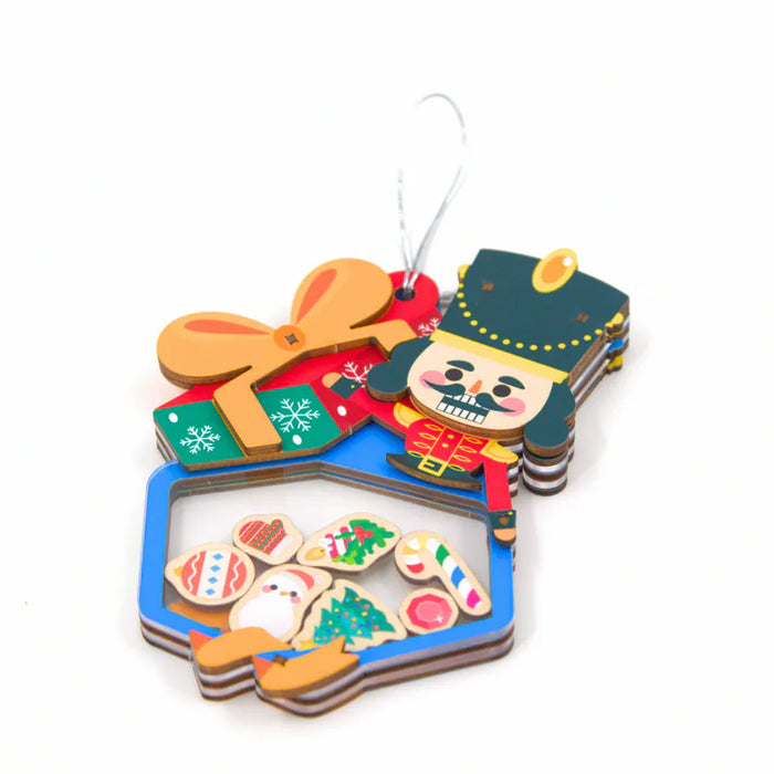 Christmas Shaker Ornament - Nutcracker