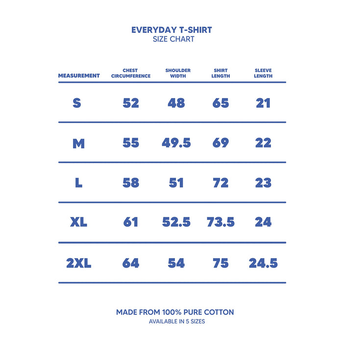 Stay Home Club Tee - Blue L