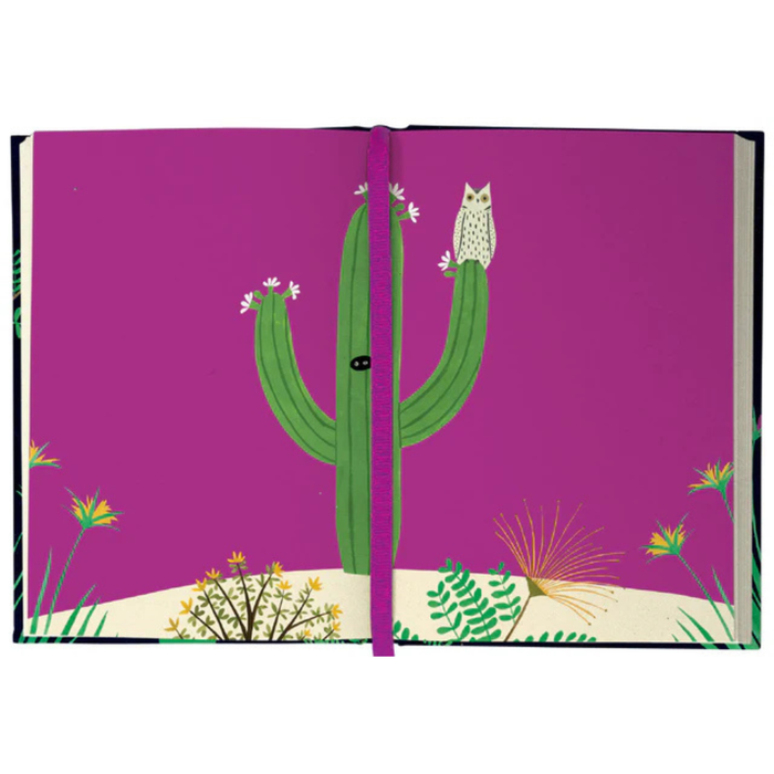 A5 Lux Notebook Night Flower