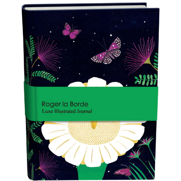 A5 Lux Notebook Night Flower