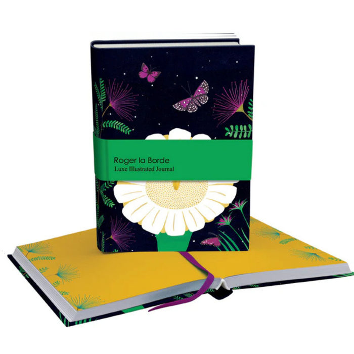 A5 Lux Notebook Night Flower