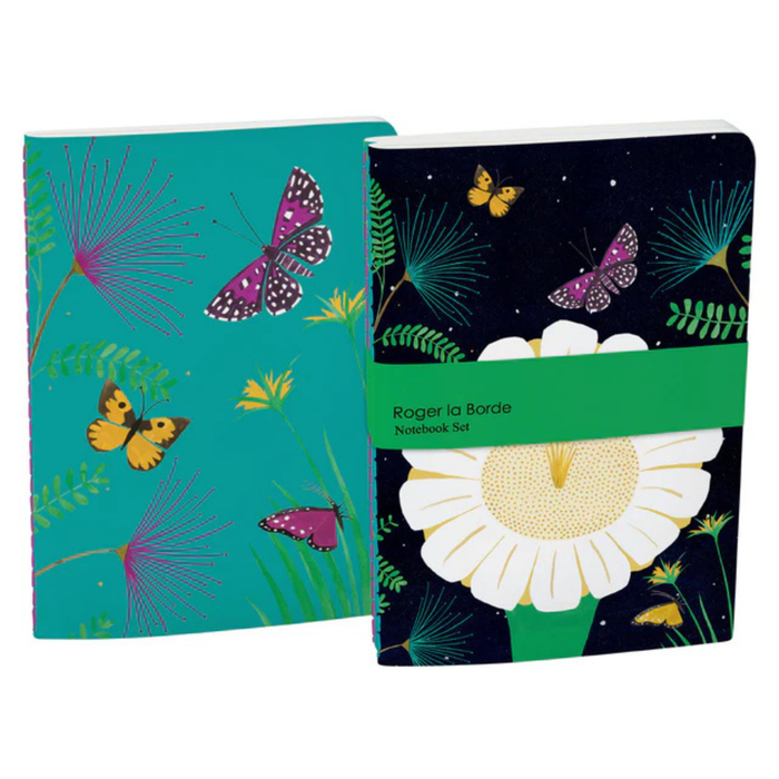 A5E Notebook Set Night Flower