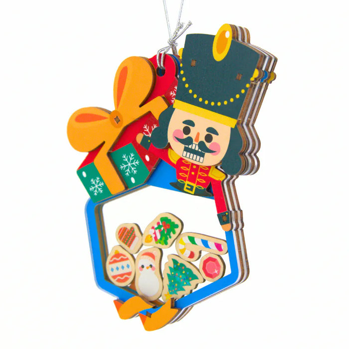 Christmas Shaker Ornament - Nutcracker