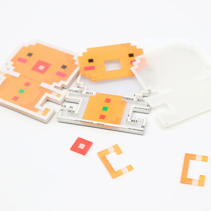 Christmas Pixel Art Magnet - Gingerbread Man