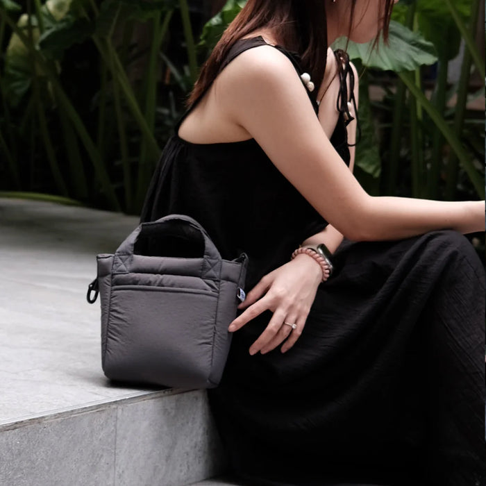 Regular Bun Bag - Ash Grey