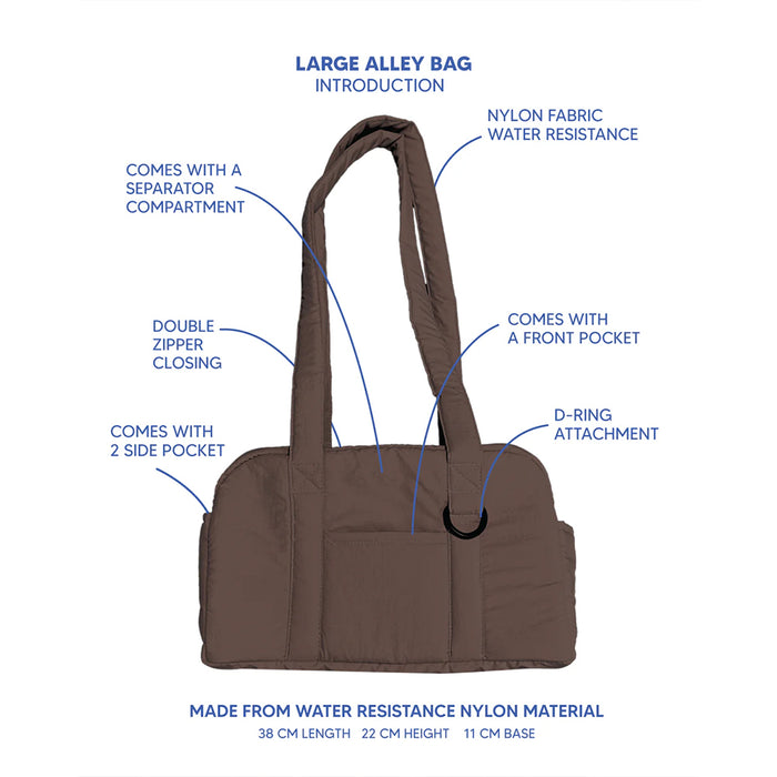 Large Alley Bag - Fern Green