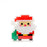 Christmas Pixel Art Magnet - Santa Claus