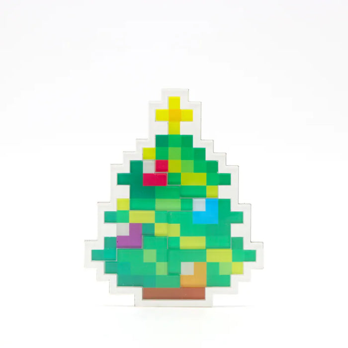 Christmas Pixel Art Magnet - Christmas Tree