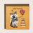 Greeting Card - Kaleidoscope Bday Fluffy Kitten