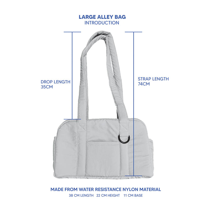 Large Alley Bag -  Chocolate