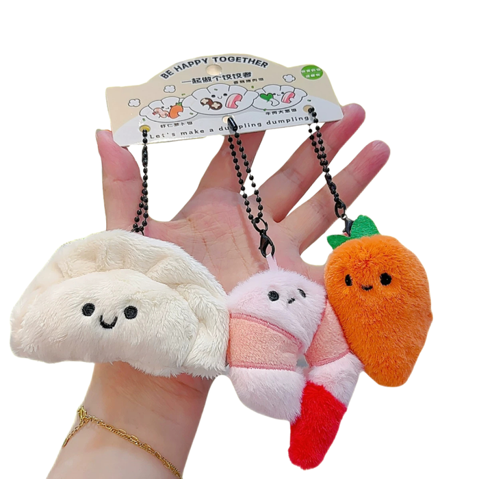 Plush - Shrimp and Carrot Dumplings