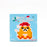 Christmas Pixel Art Magnet - Christmas Cat