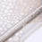 Gift Wrapping Paper Roll - Silver Foil Snowflakes