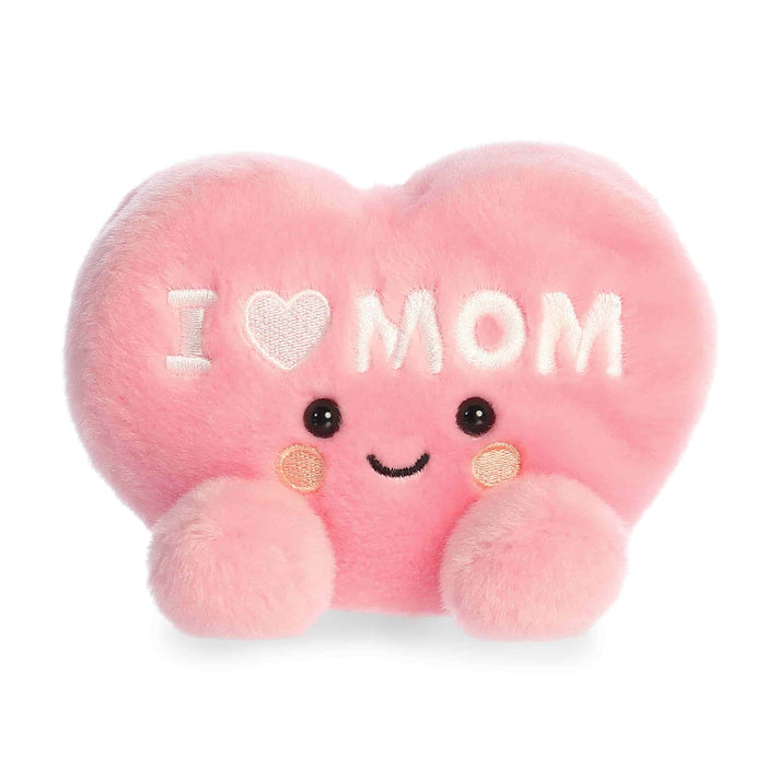 Palm Pals Small Plush - I Love Mom Heart