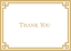 Notecard (Pack of 8) - Thank You Rive Gauche