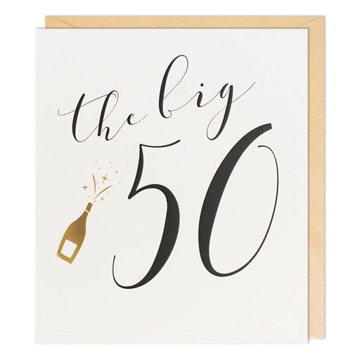 Greeting Card - Age 50 Birthday