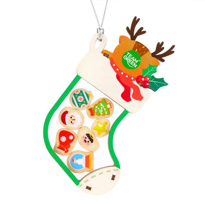 Christmas Shaker Ornament - Rudolph