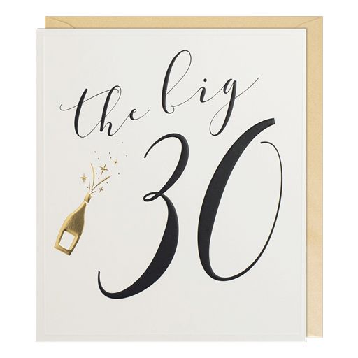 Greeting Card - Age 30 Birthday