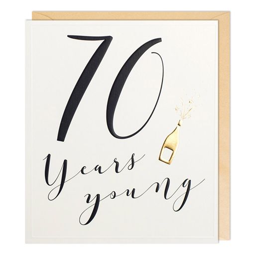 Greeting Card - Paperlink Age 70 Birthday