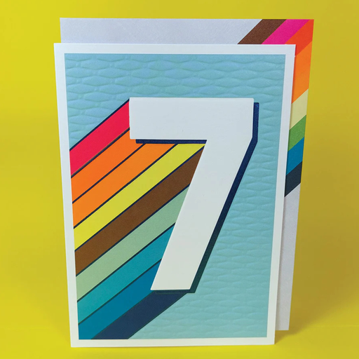 Greeting Card - Jamboree Age 7 Birthday