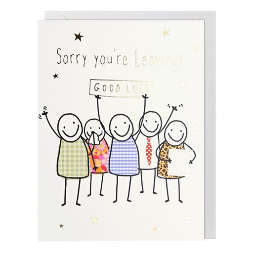 Greeting Card - Paperlink Leaving Good Luck