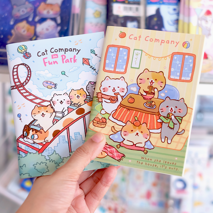 A6 Notebook - Cat Company House