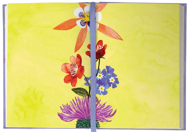 A5 Lux Notebook Floral Supernova