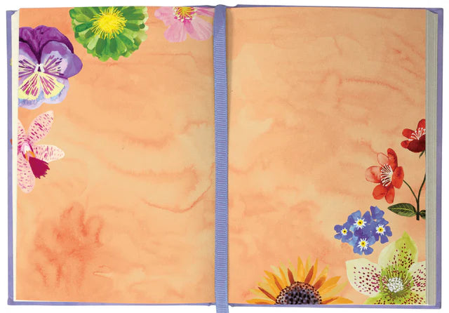 A5 Lux Notebook Floral Supernova
