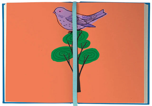 A5 Lux Notebook Modern Birds