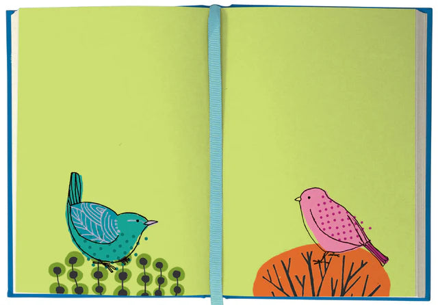 A5 Lux Notebook Modern Birds