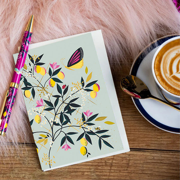 Af Sara Miller Notecard Pack Butterfly