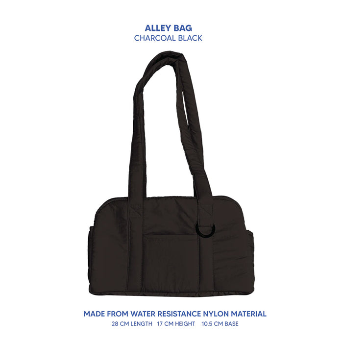 Alley Bag - Charcoal Black