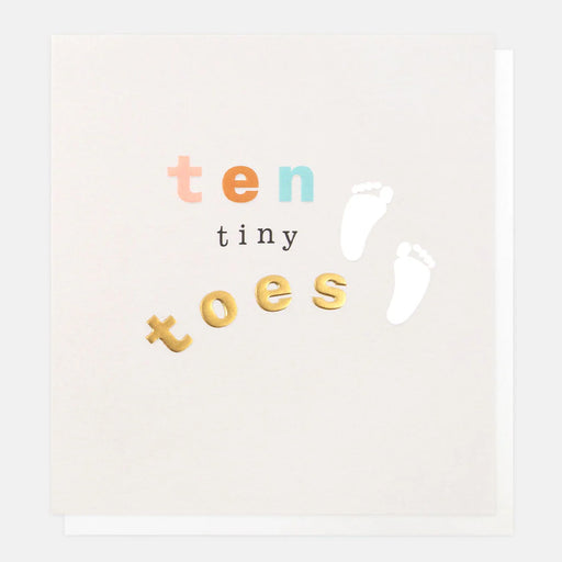 Greeting Card - Ten Tiny Toes
