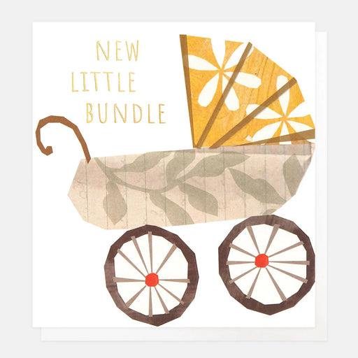Greeting Card - New Little Bundle Pram