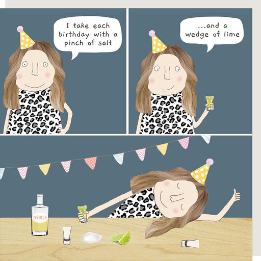 Greeting Card - Rosie Pinch Of Salt