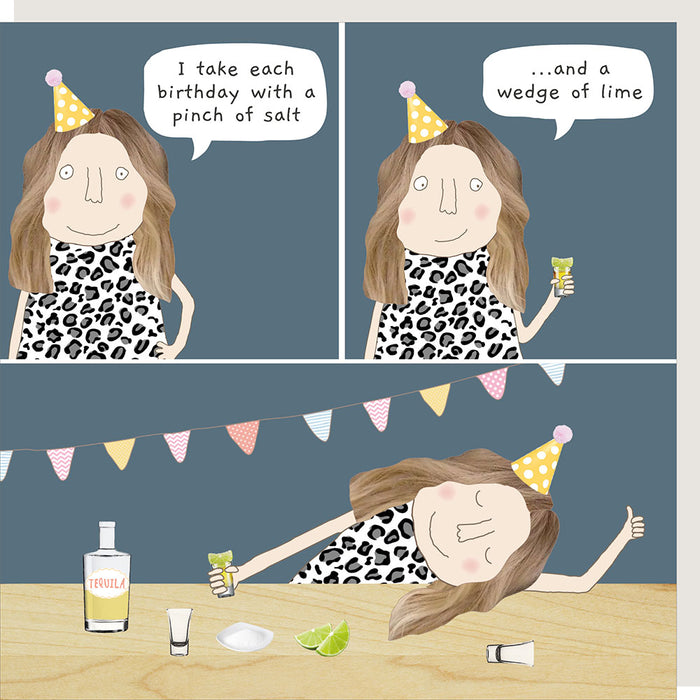 Greeting Card - Rosie Pinch Of Salt