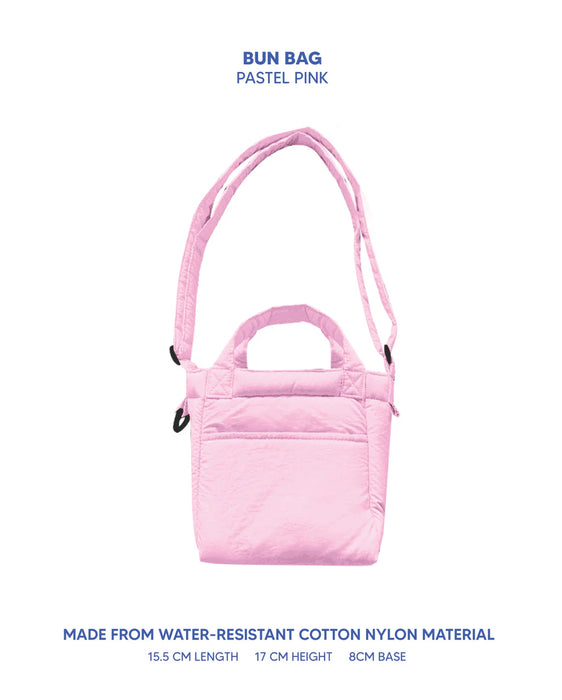 Regular Bun Bag - Pastel Pink