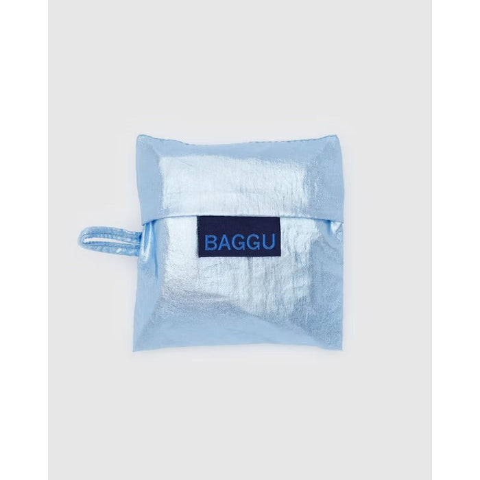 Baby Baggu - Metallic Light Blue