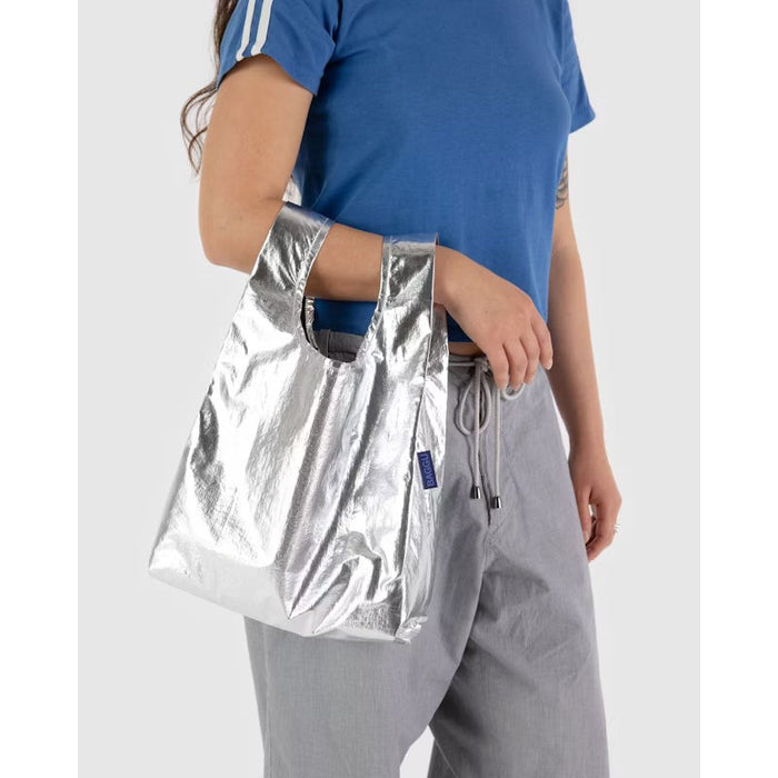 Baby Baggu - Metallic Silver