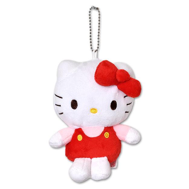 Bag Plush with Zip Pocket - Hello Kitty