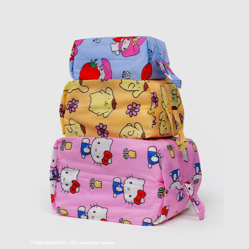 Baggu 3D Zip Set - Hello Kitty and Friends Florals