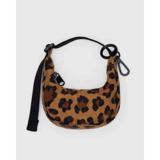 Baggu Crescent Bag Charm - Leopard